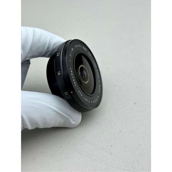 Asahi Fish Eye Pancake Takumar 1:11/18 Pentax Camera Lens w/ Case 813334 Japan E - Picture 11 of 12